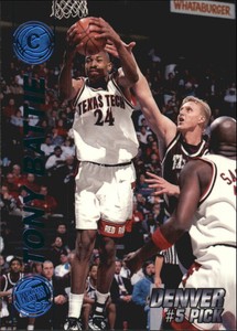 1997 Press Pass Double Threat Blue #5 Tony Battie