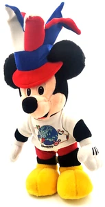 Juguete de peluche Disneyland París Mickey Mouse ¡Excelente estado con sombrero! 17" de alto - Imagen 1 de 16