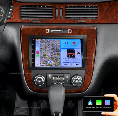 For 2006-2012 Chevrolet Impala  Carplay Android 13 Car Stereo Radio GPS  Foto 1 de 4