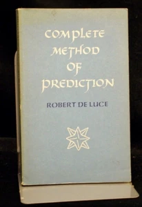 * Rare * Robert De Luce Complete Method of Prediction 3rd Printing 1969 - Bild 1 von 8
