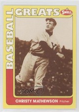 1991 Swell Baseball Greats Christy Mathewson #141 HOF