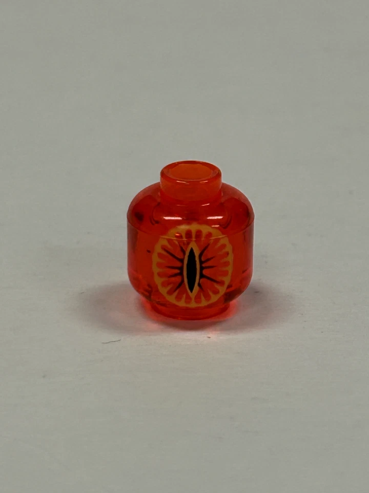 Lego Señor de los Anillos Hobbit Ojo de Sauron Patrón Minifigura Cabeza Foto 1 de 1