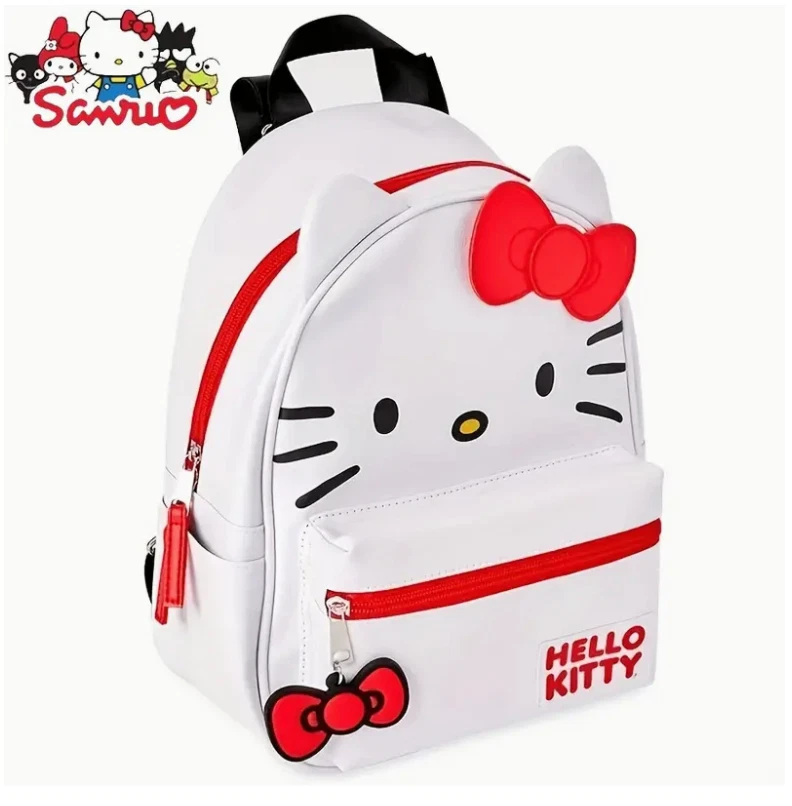 Rucksack Hello Kitty Kinder Kitarucksack Mädchen Disney weiss Rucksack  - Bild 1 von 4