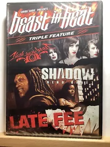 Beast in Heat Triple Feature (DVD) Flesh for the Beast/Shadow Dead Riot/Late Fee - Imagen 1 de 2