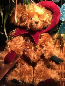 Original Clemens TILL Harlekin Teddybär, Rarität,Claudia Weinstein, 40cm limited - Bild 1 von 6