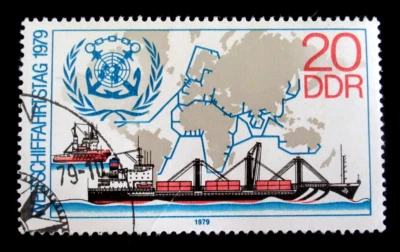 Sello de Alemania RDA Scott 1993 usado Foto 1 de 2