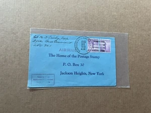 US WWII APO Cover +Franking #901 X2 +APO801 +Newfoundland Censor Chop 8/26/41 - Picture 1 of 2