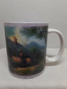 Thomas Kinkade "Moonlight Cottage" Coffee Mug- AMCAL For The Gift Of Art - Picture 1 of 5