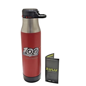 Zulu 100+ Snap-On Superhero Water Bottle 24oz Stainless Steel Locking Lid - Picture 1 of 20