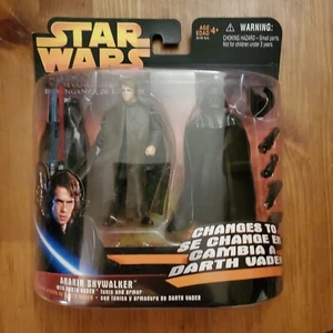 Star Wars Revenge Of The Sith Anakin Skywalker With Darth Vader Tunic And Armor - Imagen 1 de 15
