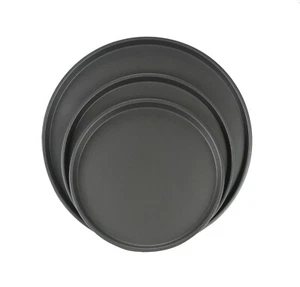 "Bandeja antiadherente para sartén de pizza para hornear bandeja redonda para hornear bandeja crujiente para pizza de 9"" a 13" - Imagen 1 de 7