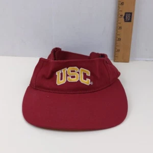 USC Trojaner rot verstellbar Schirmmütze gesticktes Logo College Sport Golf Tennis - Bild 1 von 6