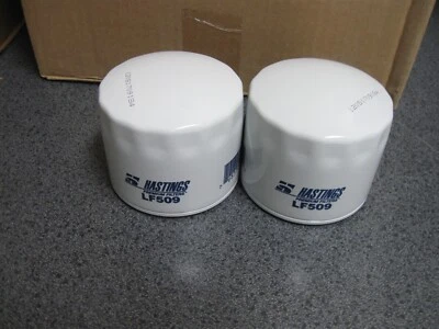 Hastings LF509 Engine Oil Filter Lot of 2 Foto 1 de 2