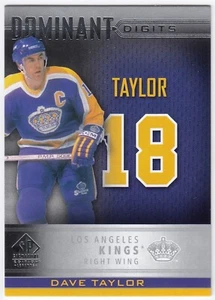 2020-21 UD SP Signature Edition Legends Dominant Digits DAVE TAYLOR #DD-22 Kings - Picture 1 of 1