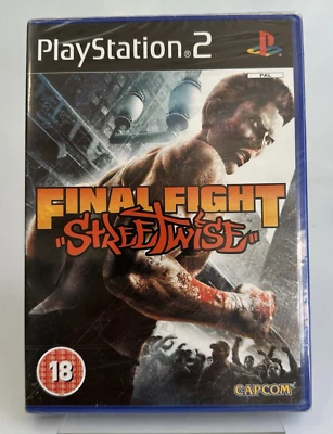 PS2 Final Fight Streetwise, New And Factory Sealed *Clear Tearstrip* - Image 1 of 4
