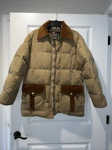 WALLS Goose Down Parka VTG 70s Class I Brown Coat Mens 42 Cleburne TX USA - Picture 1 of 13
