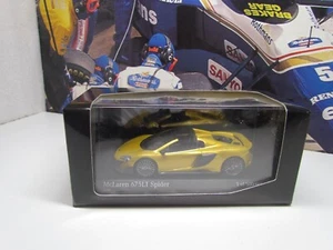 MINICHAMPS - MCLAREN 675LT SPYDER - GIALLO - MODELLINO AUTO SCALA 1/43 537 154433 - Foto 1 di 9