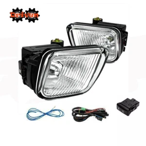 For 96-98 Honda Civic EK 2/3/4 dr JDM Clear Fog Light Kit Glass Harness Switch - Picture 1 of 1