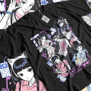 NewJeans Anime T-shirt Girls Anime Ladies KPOP Merch Graphic T-Shirt All Size - Picture 1 of 5
