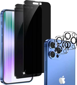 [2+2] For iPhone 16 Pro Max Anti-spy Privacy Tempered Glass Screen Protector - Bild 1 von 8