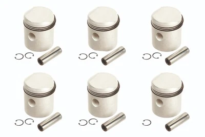 JUEGO DE PISTONES JAGUAR MAHLE XK120 XK140 XK150 MK1 MK2 MK7 XJ6 TIPO S C7710/SET/1 Foto 1 de 3