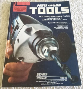 Vintage Sears Craftsman 1985-1986 Power and Hand Tools Catalog, 175 pages - Picture 1 of 5