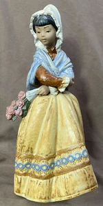 Lladro 3505 Gres ~ Fiesta, 14" Country Girl ~ Mint Condition - Picture 1 of 12