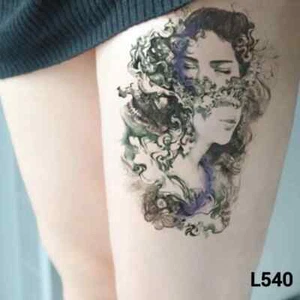 Large Totem Temporary Tattoos Arm Leg Body Waterproof 3D Art Tattoo Sticker #540 - Picture 1 of 1