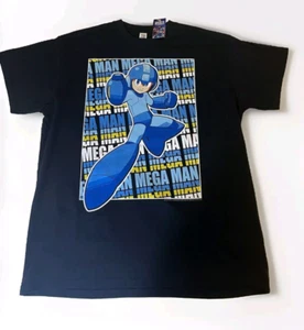 New With Tags Megaman Player Gunner Men's Large T Shirt - Picture 1 of 6