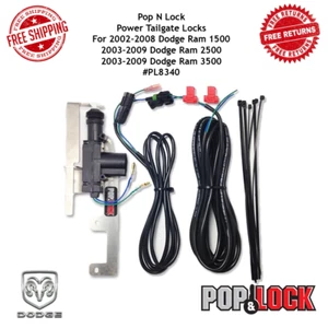 Pop N Lock Power Tailgate Lock For 2003-08 Dodge Ram 1500 / 2500 / 3500 #PL8340 - Picture 1 of 4