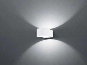 Lámpara de pared blanca con Uplight Downlight, Osram LED, lámpara de pared salón pasillo oficina - Imagen 1 de 6