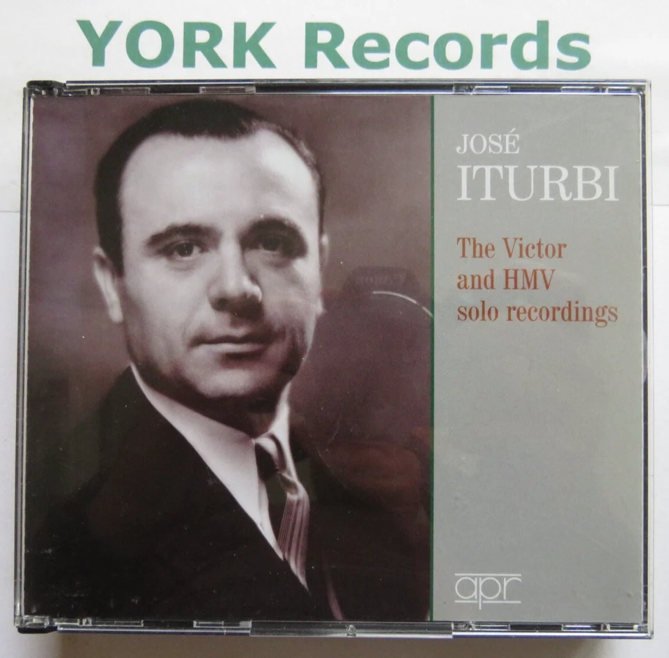 JOSE ITURBI - The Victor & HMV Solo Recordings - Excellent Con 3 CD Set APR - Image 1 of 3