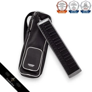 HOHNER Airboard Carbon 37 Keyboard Harmonica Melodica Standing Play Style Japan - Picture 1 of 6