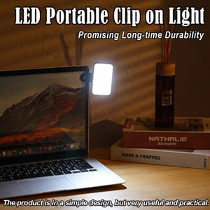 Rechargeable Led Selfie Ring Fill Light 6000k Video DC5V For Phone Flashlight - Picture 1 of 10