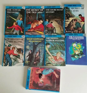 Franklin W.  Dixon Lot of 9 Hardy Boys Series YA Investigators/Adventure - Bild 1 von 1