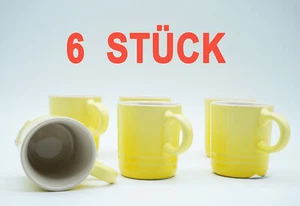 6 STÜCK - Le Creuset Espressotasse aus Steinzeug, 70 ml, Citrus - Bild 1 von 2
