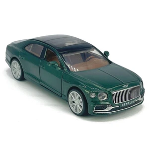 1:38 Bentley Flying Spur Hybrid Diecast Model Car Toy Vehicle Boys Toys Green - Picture 1 of 12