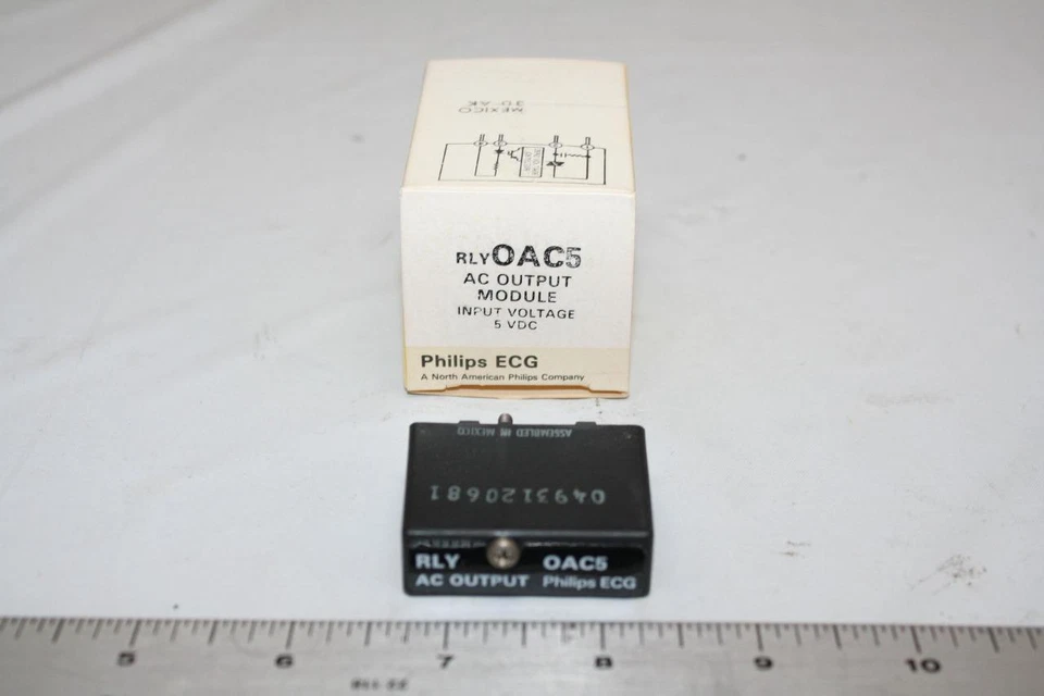 ECG RLYOAC5 AC Output Module Input Voltage 5VDC I/O Module RIM-OAC5 New - Image 1 of 1