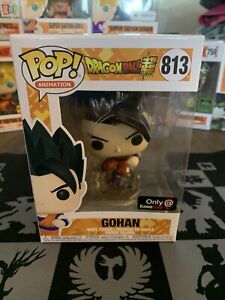 Funko Pop! Animation Dragon Ball Z Gohan #813 Gamestop Exclusive With Protector