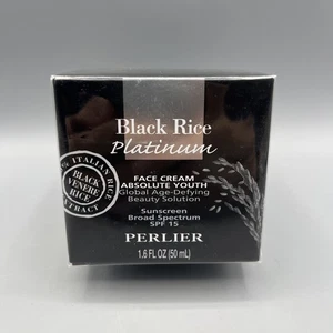 Perlier Black Rice Platinum Face Cream Absolute Youth 1.6 FL OZ - Picture 1 of 4