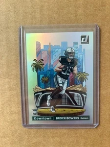 Brock Bowers - 2024 Panini Donruss Downtown! - Las Vegas Raiders RC #17 - Picture 1 of 2