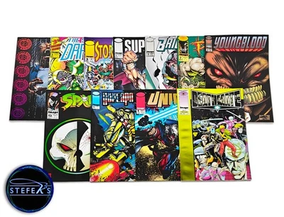 11 Various Early Image Comic Books - Spawn - Youngblood - Tribe - Union  E93025a - Image 1 of 4