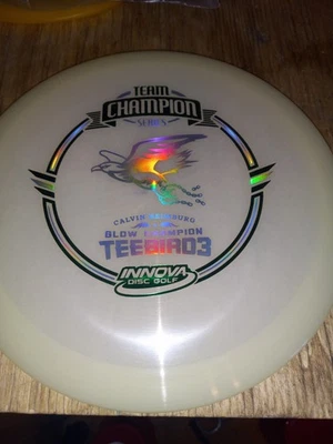 Innova 2018 Calvin Heimburg Glow Champion Teebird3 175g Rare - Image 1 of 4