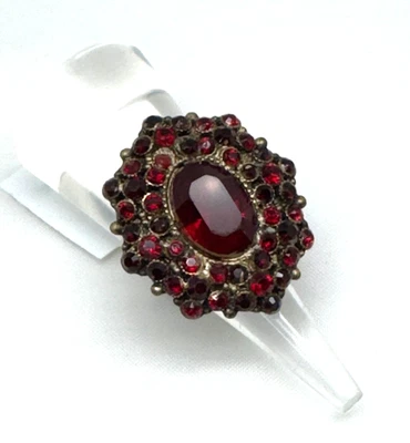 Красивый Michal Negrin кристалл кольцо женщин регулируемый #92 # - Изображение 1 из 4