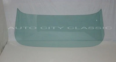 Green Back Glass 1962 1963 1964 1965 Chevy II Nova 2 Door Hardtop Rear Window - Imagem 1 de 4