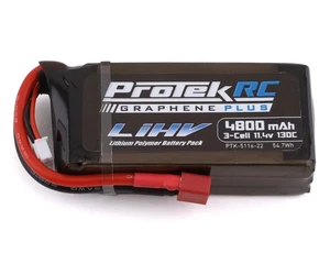 Protek RC 511622 4800mAh 3S 11.4V 130C Si-Graphene Plus LiHV Shorty LiPo Battery - Picture 1 of 1