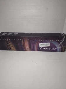 Lanvier 1.25 Inch Extra Long Hair Curling Iron with Ceramic Tourmaline Barrel - Picture 1 of 6