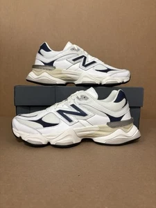 New Balance 9060 NB White Navy Casual LifeStyle Shoes U9060VNB Men’s Size 11M - Picture 1 of 8