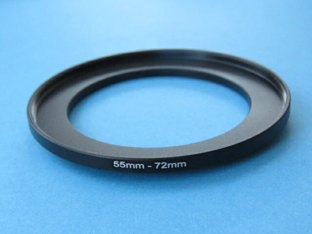 55mm to 72mm Step Up Step-Up Ring Camera Filter Adapter Ring 55mm-72mm - Image 1 of 2