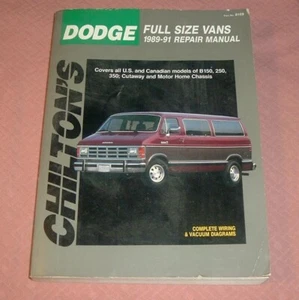 Dodge Vans, 1989-91 by Chilton Automotive Books; The Nichols/Chilton - Picture 1 of 1